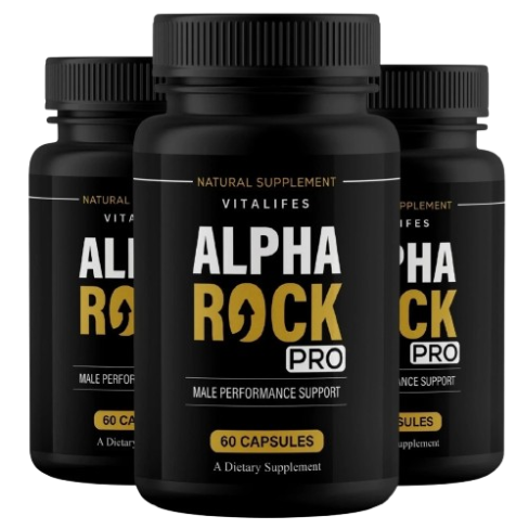Alpha Rock Pro 3 bottles - 90 day supply bundle